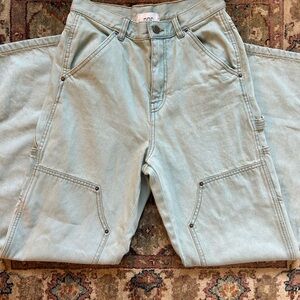 Urban outfitters wide leg carpenter style jeans